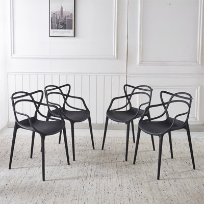 Plastic Dining CHAIR 4PCS
