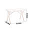 Modern K-shaped small office desk