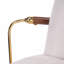 Ensemble de 2 chaises de salle à manger, tabouret de bar rembourré avec structure en métal,
