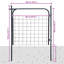 Barrière de clôture vidaXL 39,4 x 39,4 po anthracite-87952091