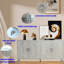 Buffet moderne avec armoire 4 portes Modern