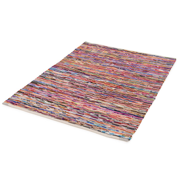 World Menagerie Hand Knotted Blue/Pink/Purple Rug | Wayfair.co.uk