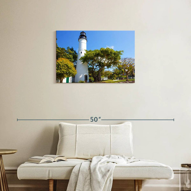 Lilie Key West Lighthouse, 20" H x 30" W