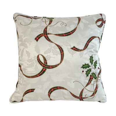 Lenox Holiday Nouveau Ribbon Pillow