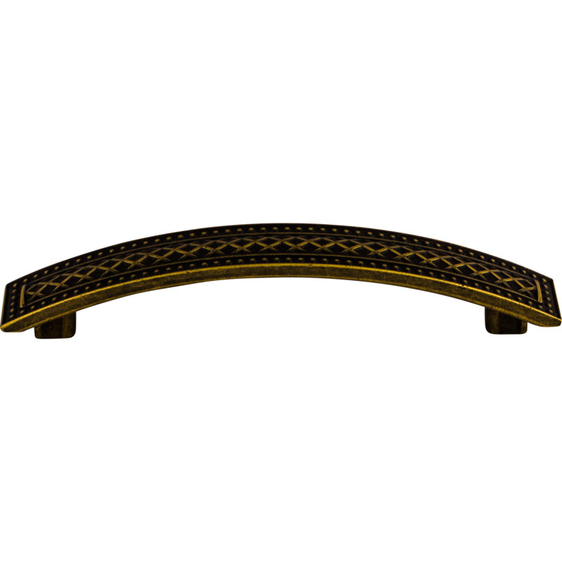 Trevi Crest 5" Center to Center Bar pull, German Bronze