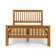 Delmor Panel Bed with Mattress