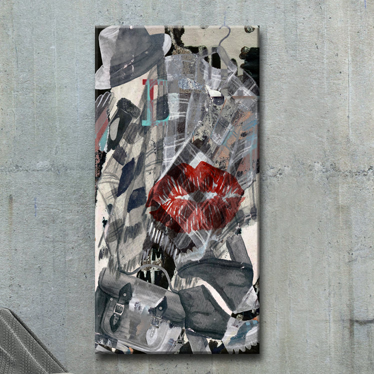 « urban mode xxi », impression sur toile tendue encadrée, H 24 po x l 12 po