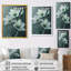 Jonquilles monochromes grises et blanches Photo II - Jonquilles murales, salon-106119382-106119385