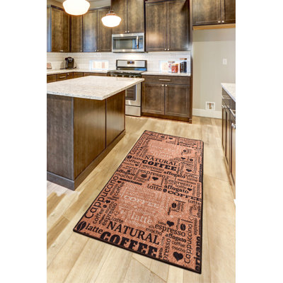 Durable Hall Carpet (2.6 x 6.6 ft) | 100% Polyester, Pile Height: 0.2 in, Total Thickness: 0.4 in | Antibacterial, Non-Slip Underside, Machine Washable | Ideal for Home Entryways, Elegant and Functional Design