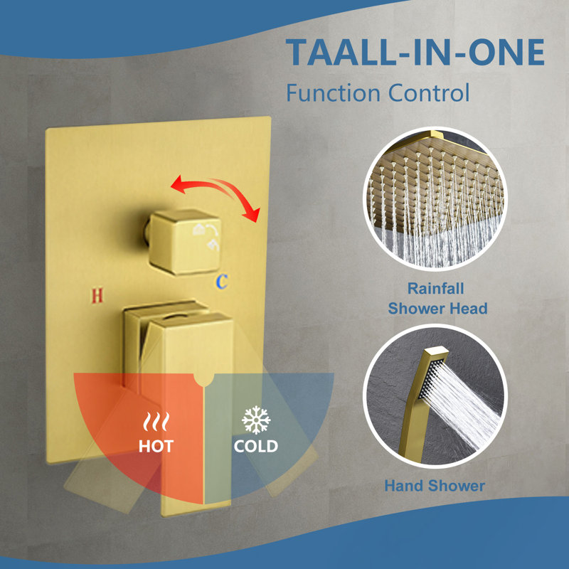 Volume Control Accent, Brushed Gold