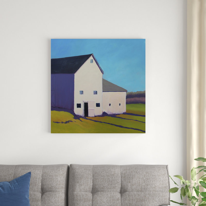 " Purple Shade " Painting Print, 30" H x 30" W x 1.25" D