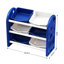 Armoire décorative en plastique Alborz, rangement pour jouets, armoire avec tablette et bacs en PEHD-365867869