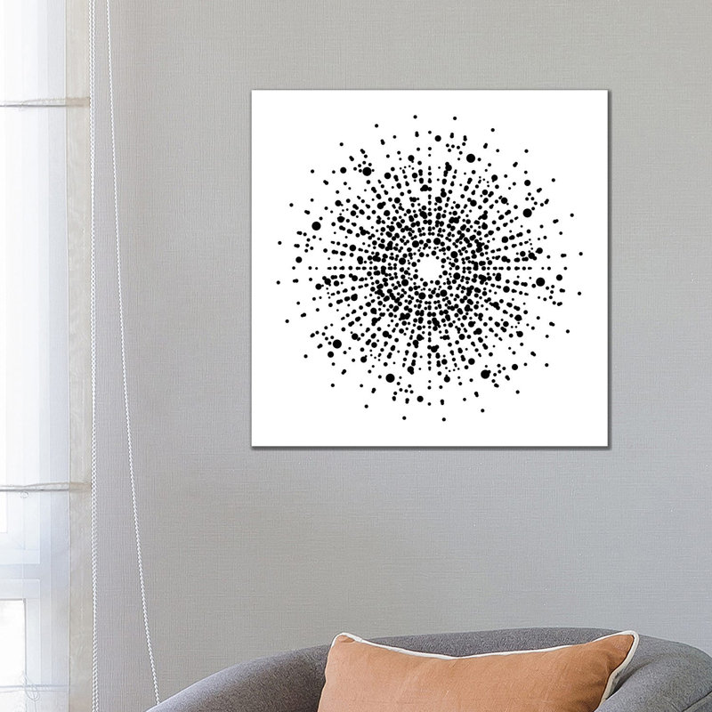 Black+White Dot Gallery Wall III by The Maisey Design Shop - Wrapped Canvas Gallery-Wrapped Canvas Giclée