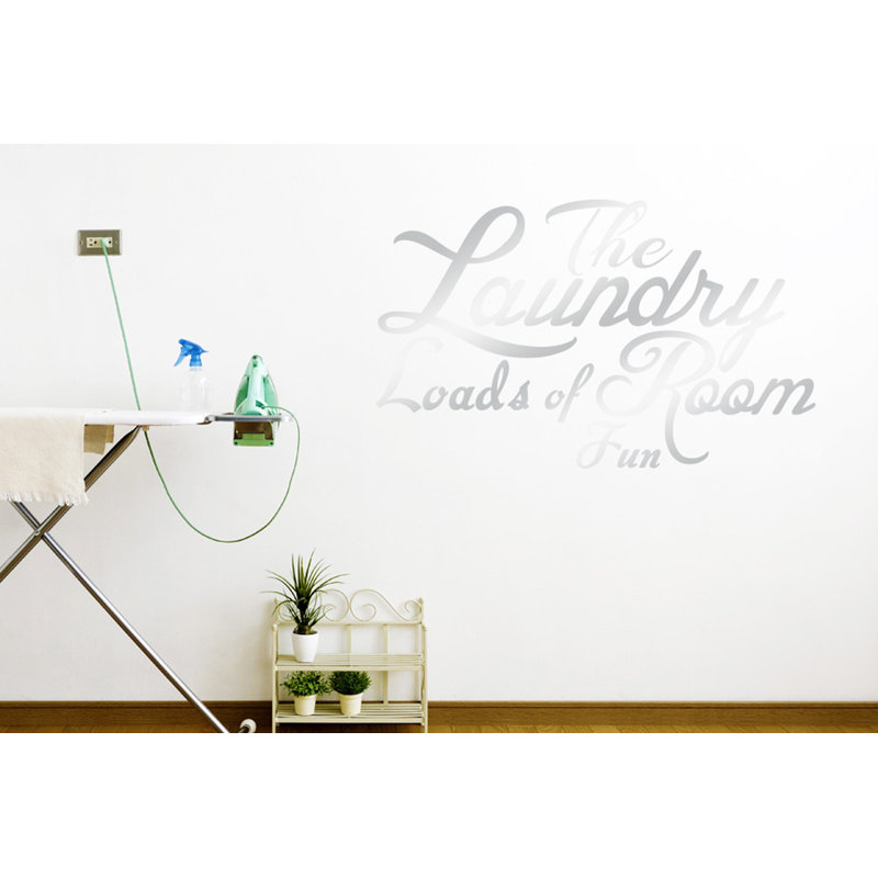 Wall Decal, Large, Shiny Silver