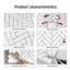 10Pcs Peel and Stick 1.2mm Wall Paneling-103520364