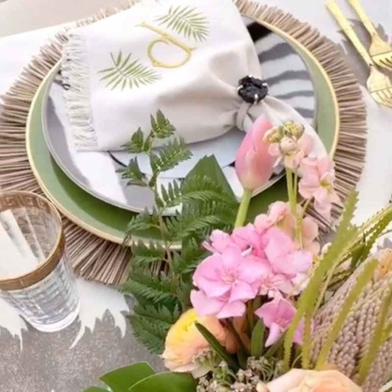 Rustic Druzy Napkin Rings