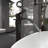 Waterfall Single Hole Single-Handle Vessel Bathroom Faucet