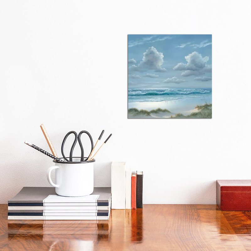 Shoreline II by Georgia Janisse - Wrapped Canvas Gallery-Wrapped Canvas Giclée, 30.48 cm H x 30.48 cm W