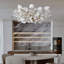 Lustre en céramique en forme de feuille, lustre en forme de branche-512002548-514552932