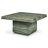 Stilo 35" Slab Top Cement Coffee Table With Marble And Stone Finish-121125747