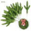 Ensemble de 48 branches de pin artificielles, tiges flexibles de 26 cm, en plastique imperméable, idéales pour la confection de couronnes de Noël, de sapins et de décorations de fêtes.