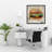 American Kitchen Decor | Vintage Cheeseburger Canvas Art