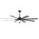 72 Inch Ceiling Fan With Light, 8 Blades Ceiling Fan With Light and Remote, Indoor Ceiling Fan Large Ceiling Fans for Living Room