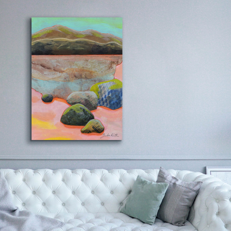  «Morning On The Flats» par Bebe Keith, art mural sur toile, 40 po x 54 po, H 54 po x l 40 po
