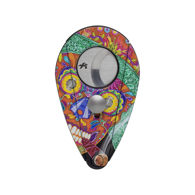 Calavera - coupe-cigare Xikar X2, guillotine à ressort, conception de crâne