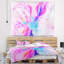 Tapisserie rose Corwin-28505637