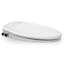 Siège de toilette de bidet non électrique EcoSeat S102, blanc rond-136235371