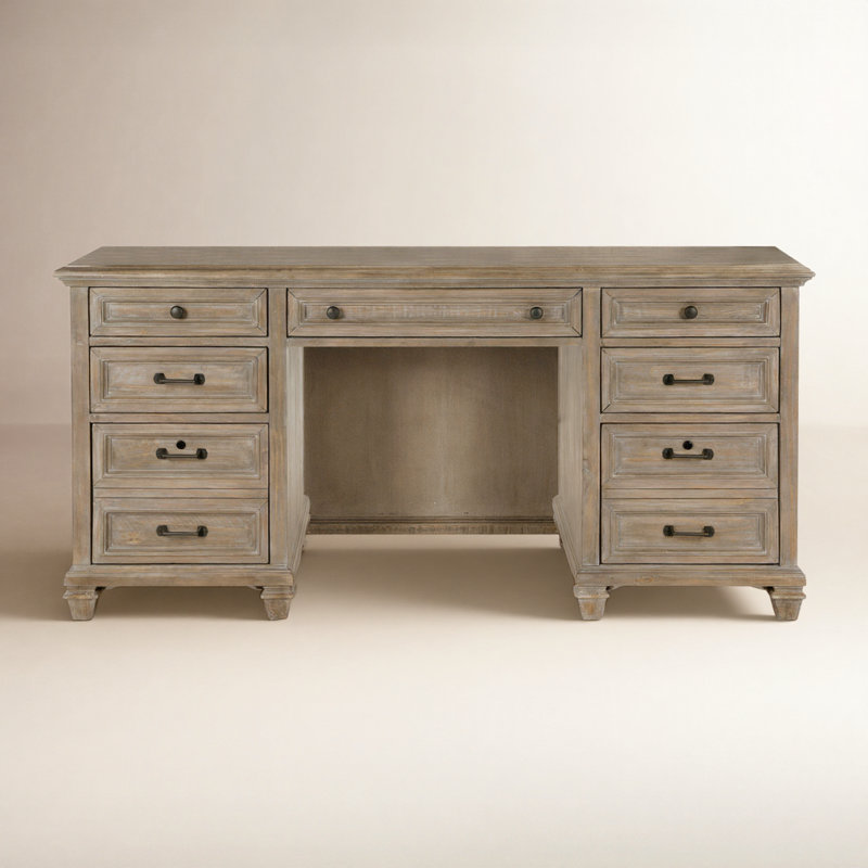 Kerey Credenza Desk, Dove Tail Gray