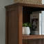 Bureau rectangulaire en bois massif brun noisette-648608791