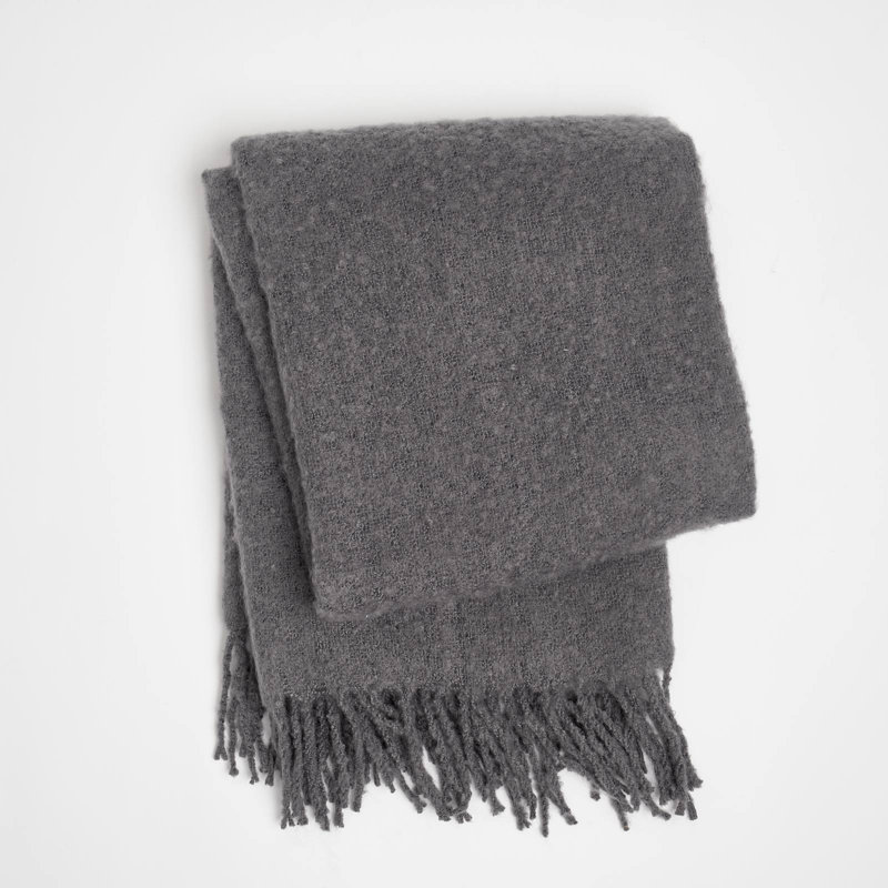 Kupski Throw Blanket, W150 x L200cm, Silver