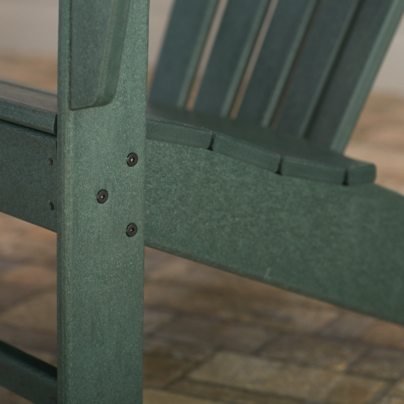 POLYWOOD Palm Coast Adirondack, Green