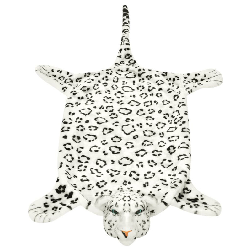 Romeo Children Kids Play Carpet Plush Floor Mat Soft Animal Rug, 139 cm, White