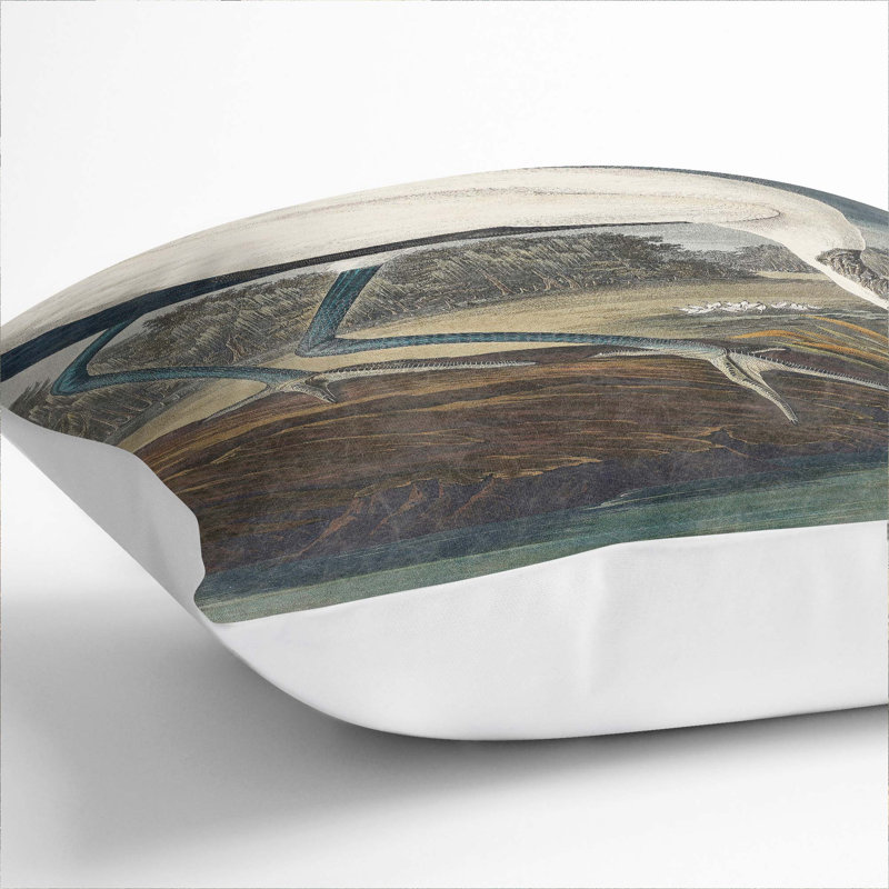 Square Cushion, 40cm H x 40cm W x 15cm D, White
