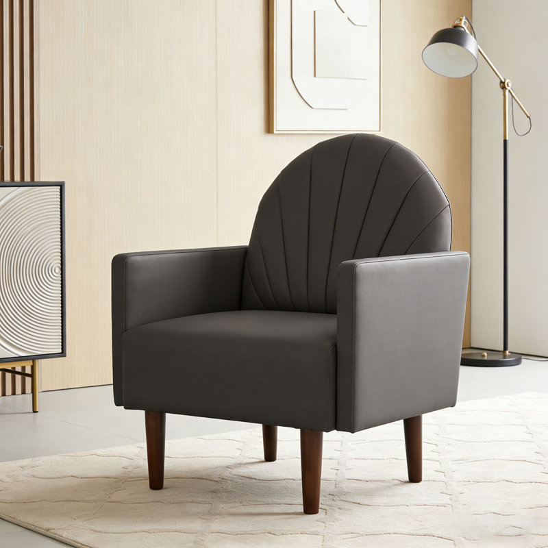 Chaises d'appoint, Marron foncé