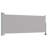 Arlmont & Co. 120'' W x 40'' Polyester Gray Cover Retractable Patio Awning