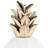 Decorative Object Stoneware Ceramic Pineapple-Inspired Sculpture with Faceted Body and Sculpted Top - Modern Accent Piece for Stylish Contemporary Interiors-704753524-704753525
