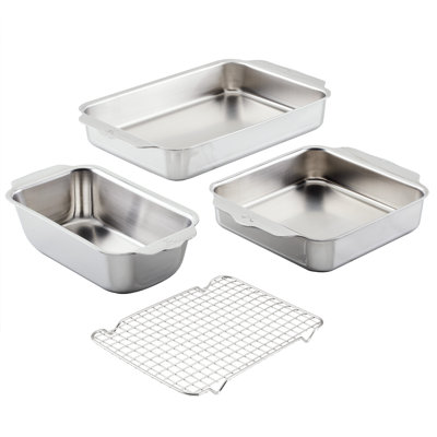 4pc Provisions Ovenbond Bake & Roast Set 