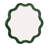 Wavy Reclaimed Wood Round Wall Mirror