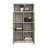 Storage Cabinet, Brown finish