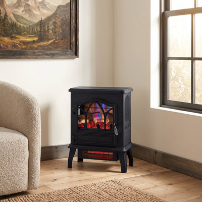 Foyer électrique à infrarouge noir Duraflame 3D