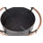 Poseyville Fire Pit Copper Rail Steel Fire Bowl with Weave Pattern Wood Burning Lightweight Portable Outdoor Firepit Backyard Fireplace - Antique Bronze - 27.5"