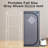 Full Size Portable Tent - Home Spa Comfort Area. Grey. 2.2L Steam Generator. 150F Max Temperature. . Remote Controlled With Timer. Foldable Chair Included. Waterproof Fabric. Easy To Assemble And