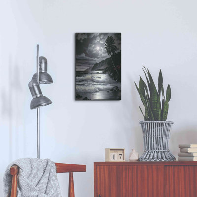 Late Night waves' by Anthony Casay, Metal Wall Art -  Bay Isle Home™, 348E74827867480B825909A8C6493D61