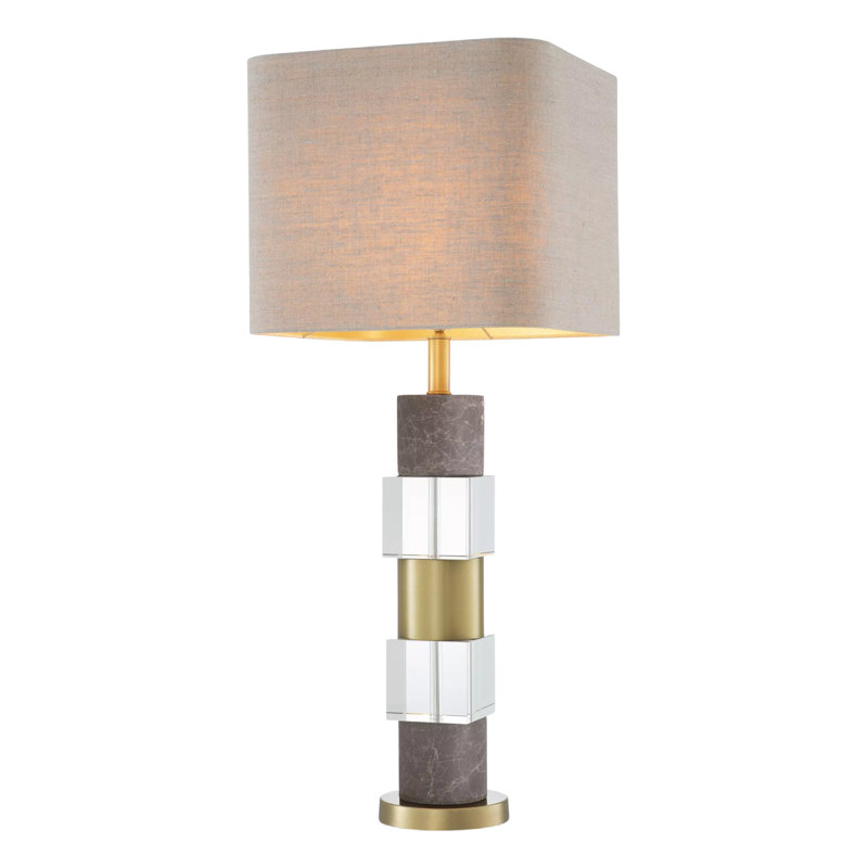 Cullingham Table Lamp, Gray