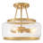 Ivanas 3 - Light Modern Glass Drum Semi Flush Mount Ceiling Light Fixture for Dinning Room Living Room Bedroom Hallway Entryway Kitchen-1492346374