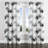 Modern Curtain panels - Black Azima Grommet Curtain - 1 Panel-646833559-646833558
